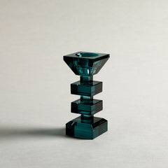 Torenn Candle  Holder Blue Set of 2 Torenn Candle  Holder Blue Set of 2