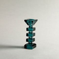 Torenn Candle  Holder Blue Set of 2 Torenn Candle  Holder Blue Set of 2