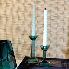 Marquis Candle Holder Blue Set of 2 Marquis Candle Holder Blue Set of 2