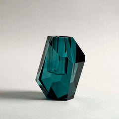 Glen Crystal Vase Blue Glen Crystal Vase Blue