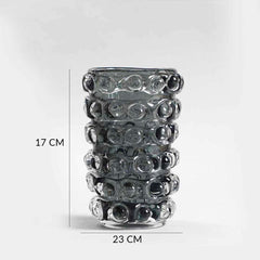 Huelm Vase Grey Small Huelm Vase Grey Small