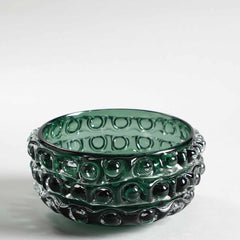 Huelm Bowl Vase Green Huelm Bowl Vase Green