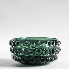 Huelm Bowl Vase Green Huelm Bowl Vase Green