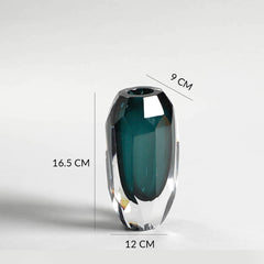 Cuba Hand-Cut Crystal Vase Medium Cuba Hand-Cut Crystal Vase Medium