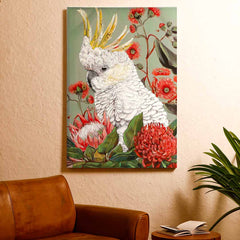 Cockatoo Bird Wall Art Cockatoo Bird Wall Art