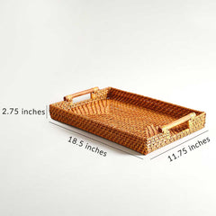 Yale Rattan Tray M Yale Rattan Tray M