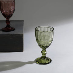 Jeniffer Green Stem Glass Set Of 6