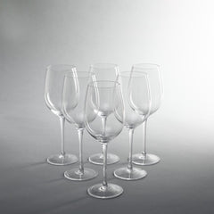 Leah Red Wine Glass Set Of 6