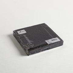 Cocktail Napkins Black Set of 15 Cocktail Napkins Black Set of 15