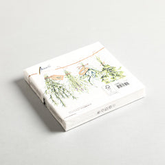Napkin Fresh herbs Set of 20 Napkin Fresh herbs Set of 20