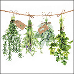 Napkin Fresh herbs Set of 20 Napkin Fresh herbs Set of 20