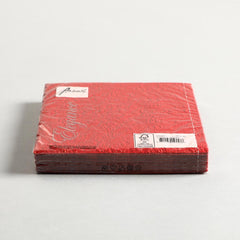 Napkin dark red Set of 15 Napkin dark red Set of 15