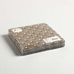 Napkin Art Deco Black / Gold Set of 20 Napkin Art Deco Black / Gold Set of 20