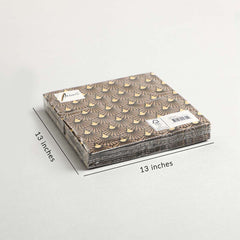 Napkin Art Deco Black / Gold Set of 20 Napkin Art Deco Black / Gold Set of 20
