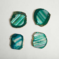 Arise Agate Coaster Set Of 4 Arise Agate Coaster Set Of 4