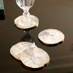 Arista Agate Coaster Set Of 4 Arista Agate Coaster Set Of 4
