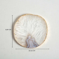 Arista Agate Coaster Set Of 4 Arista Agate Coaster Set Of 4