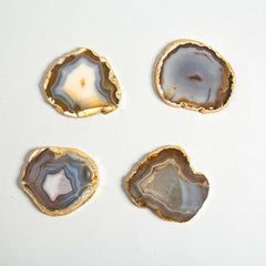 Arria Agate Coaster Set Of 4 Arria Agate Coaster Set Of 4