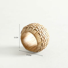 Ceon Napkin Ring Set Of 4 Ceon Napkin Ring Set Of 4