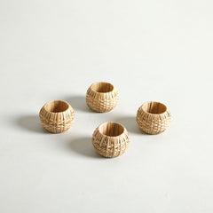 Ceon Napkin Ring Set Of 4 Ceon Napkin Ring Set Of 4