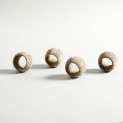 Caspian Napkin Ring Set Of 4 Caspian Napkin Ring Set Of 4