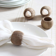 Caspian Napkin Ring Set Of 4 Caspian Napkin Ring Set Of 4
