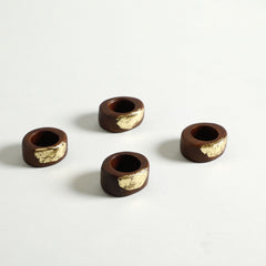 Tadeo Napkin Ring Set Of 4 Tadeo Napkin Ring Set Of 4