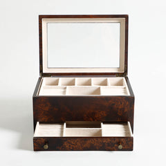 Sahaj Brown Jewellery Box