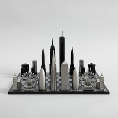 London Vs New York Edition Skyline Chess Set London Vs New York Edition Skyline Chess Set