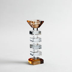 Alvaro Crystal Candle Holder Medium Alvaro Crystal Candle Holder Medium