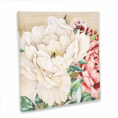 Julia Flower Bunch Wall Art S/4 Julia Flower Bunch Wall Art S/4