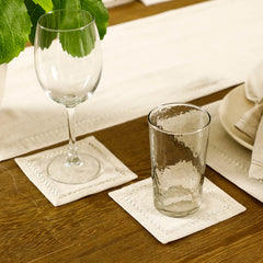 Lurex Embroidered Cocktail Napkins Set Of 6 Lurex Embroidered Cocktail Napkins Set Of 6