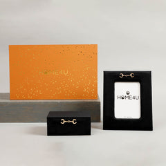Tresor Velvet Box And Photoframe Gift Set Tresor Velvet Box And Photoframe Gift Set