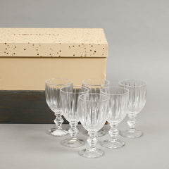 Oxford White Wine Set Of 6 With Gift Box Oxford White Wine Set Of 6 With Gift Box