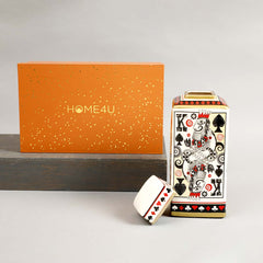 Brielle Porcelain Jar With Gift Box Brielle Porcelain Jar With Gift Box