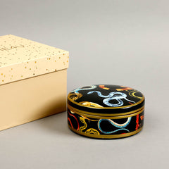 Retro Snakes Porcelain Storage Jar With Gift Box Retro Snakes Porcelain Storage Jar With Gift Box