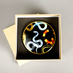 Retro Snakes Porcelain Storage Jar With Gift Box Retro Snakes Porcelain Storage Jar With Gift Box