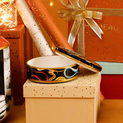 Retro Snakes Porcelain Storage Jar With Gift Box Retro Snakes Porcelain Storage Jar With Gift Box