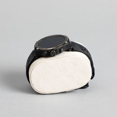 Amara Black 2 Slot Leather Watch Box Amara Black 2 Slot Leather Watch Box