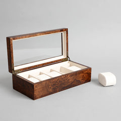 Sahaj Brown 5 Slot Watch Box Sahaj Brown 5 Slot Watch Box