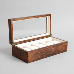 Sahaj Brown 5 Slot Watch Box Sahaj Brown 5 Slot Watch Box
