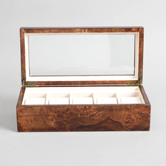 Sahaj Brown 5 Slot Watch Box Sahaj Brown 5 Slot Watch Box