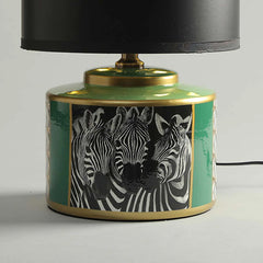 Zebra Retro Table Lamp