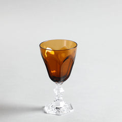 Dolce Vita Water Glass Amber