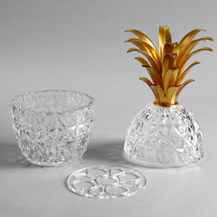 Melissa Pineapple Cutlery Holder Clear Melissa Pineapple Cutlery Holder Clear