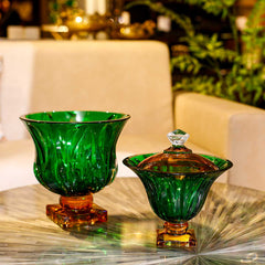 Creart Monique Flower Crystal Vase Small Creart Monique Flower Crystal Vase Small