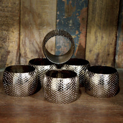 Aure Napkin Ring Nickel Aure Napkin Ring Nickel