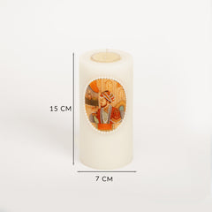 Mughal King Candle Large Mughal King Candle Large