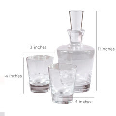 Schott Zwiesel Decanter & Whiskey Glass Set of 2 Schott Zwiesel Decanter & Whiskey Glass Set of 2