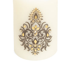 Black Motif Candle Large Black Motif Candle Large